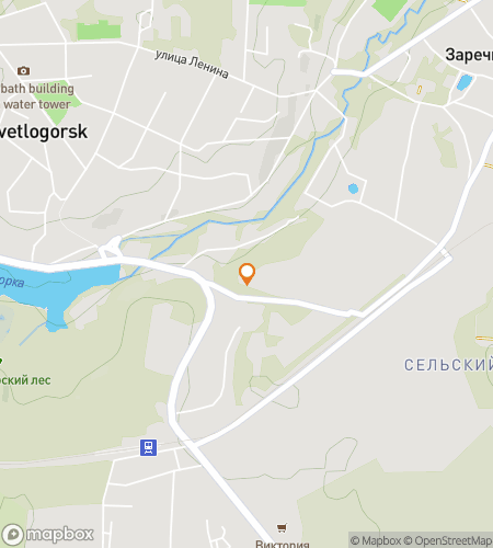 Mapa do passeio a pé de caça ao tesouro para 'Seaside Whispers: The Svetlogorsk Hunt'