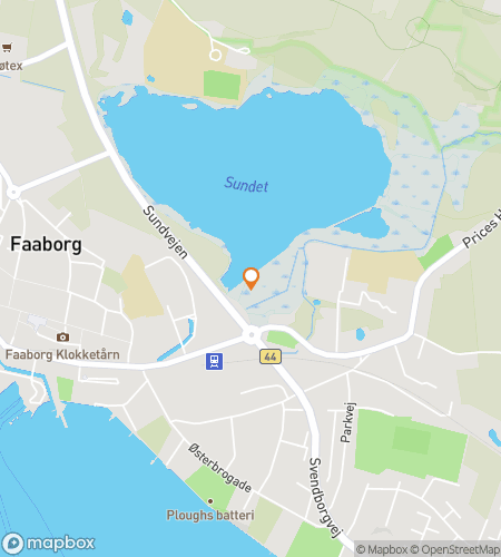 Karte der Schnitzeljagd-Walking-Tour für Faaborg: Eine Fab-ulous Hunt