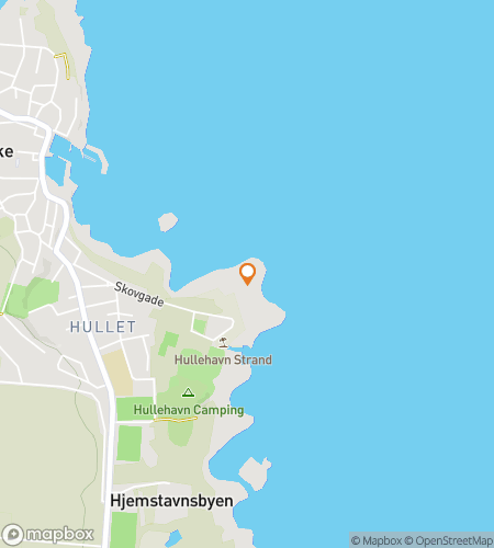 Map of scavenger hunt walking tour for Baltic Breeze & Brick Beams: The Svaneke Harbour Quest