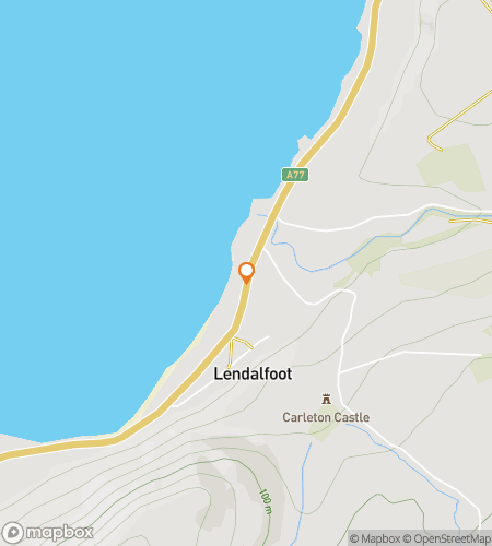 Map of scavenger hunt walking tour for Toe-tally Hidden: The Lendalfoot Quest