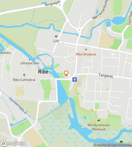 Карта пешеходного квеста «Викингские эхо: Охота в Рибе»