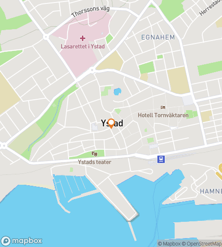 Map of scavenger hunt walking tour for Bells, Beams & Baltic Breeze Quest