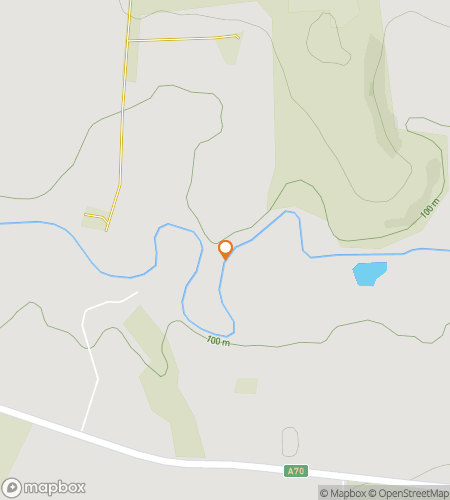 Map of scavenger hunt walking tour for Ayr We Go: The Great East Ayrshire Hunt