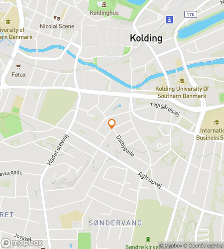 แผนที่ทัวร์เดินล่าสมบัติสำหรับปริศนาชายหาด Kolding Fjordside