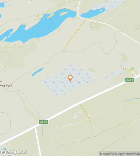 Map of scavenger hunt walking tour for Scottish Borders: A Portrait in Mist and Green