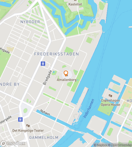 Map of scavenger hunt walking tour for Christianshavn‘s Cunning Caper