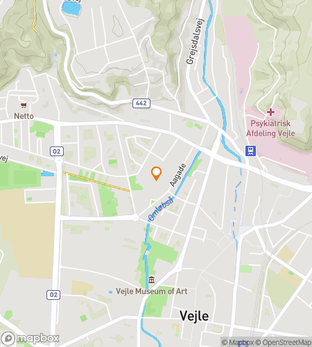 แผนที่การเดินสำรวจล่าสมบัติสำหรับ The Fjord Frontier: The Vejle Adventure