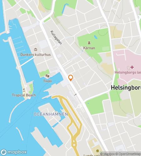 Map of scavenger hunt walking tour for Fortress by the Sea: Legends of Helsingør