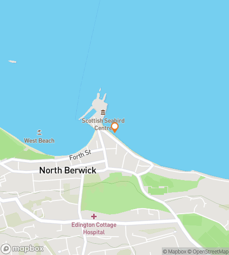Map of scavenger hunt walking tour for Berwick-ed Good Time: The Coastal North Berwick Hunt