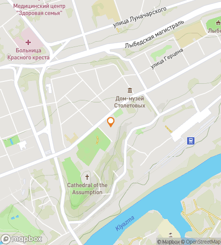 Karta över stadsvandring med jakt för Katedraler & Kronor: Vladimir-äventyret