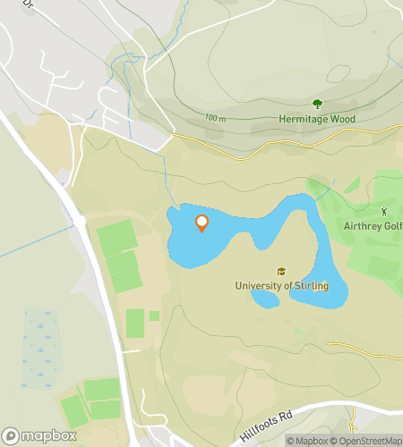 מפת סיור הליכה לחיפוש מטמון עבור חיפוש באוניברסיטת סטרלינג