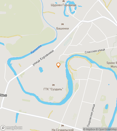 Karta över stadsvandring från Monks to Markets: The Suzdal Adventure