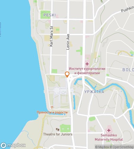 Map of scavenger hunt walking tour for Wood & Wisdom: The Tomsk Quest