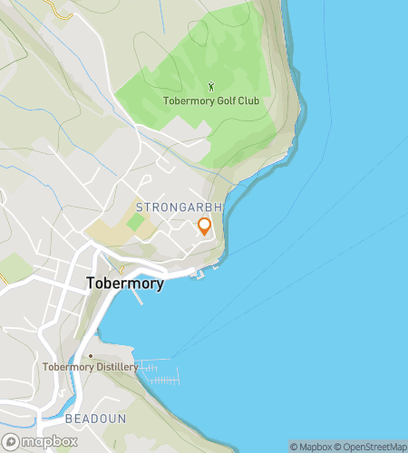 Karta &ouml;ver skattjaktspromenad f&ouml;r Harbour Hues & Hidden Clues&colon; The Tobermory Quay Quest