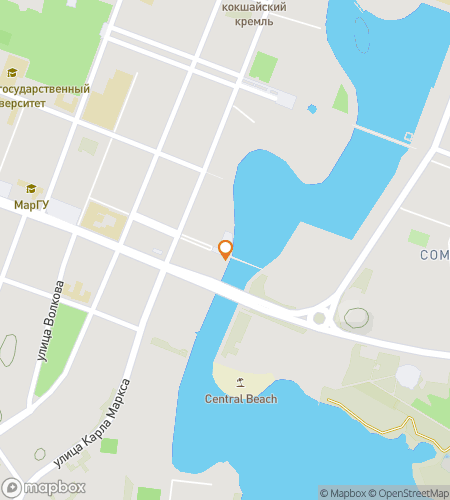 Mapa del recorrido a pie de b&uacute;squeda del tesoro para 'Cultura de Yoshkar-Ola en Exhibici&oacute;n'