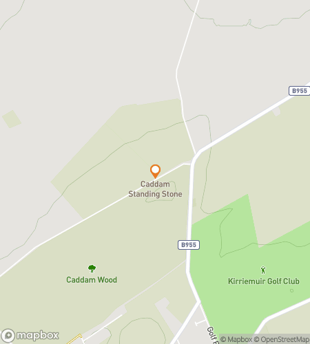 Map of scavenger hunt walking tour for Come on, it's Kirriemuir