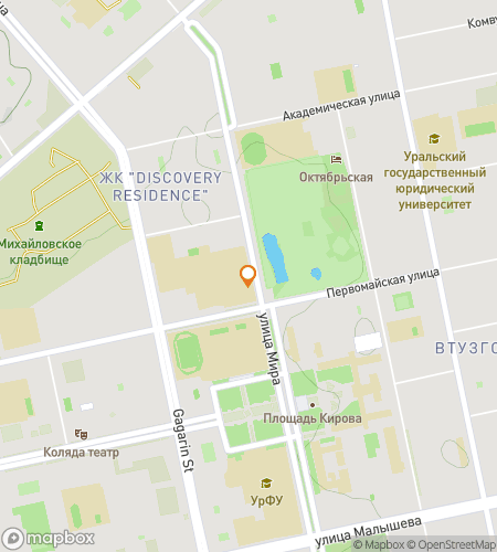 Map of scavenger hunt walking tour for Keyboard Monument Key Hunt