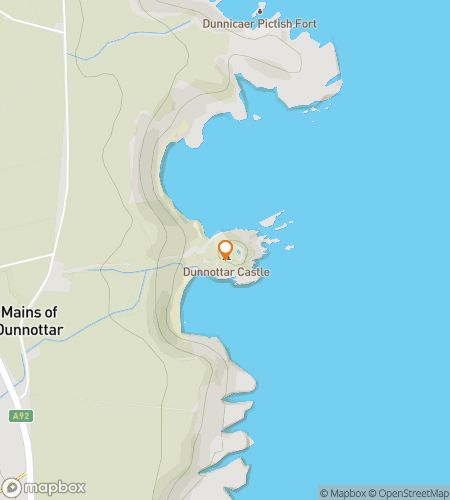 Map of scavenger hunt walking tour for Suit up, Here's Stonehaven!