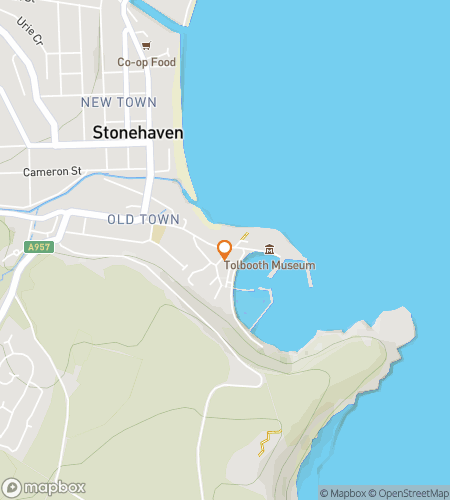 Map of scavenger hunt walking tour for Storms, Stones & Strongholds: The Stonehaven Hunt