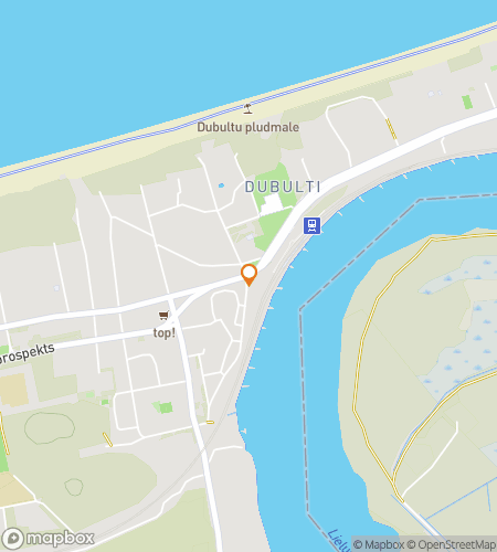 Map of scavenger hunt walking tour for Whispers of the Baltic: Discovering Jūrmala