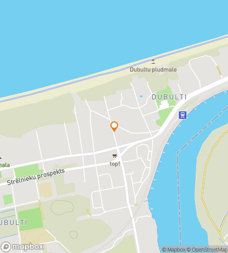 Map of scavenger hunt walking tour for Whispers of the Baltic: Discovering Jūrmala