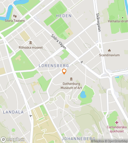 خريطة جولة المشي في البحث عن الكنز لـ Great Goth Hunt: The Gothenburg Quest