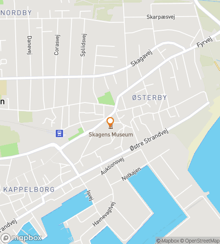 Karte der Schnitzeljagd-Walking-Tour für Skagen Light, Legacy & Northern Horizons Hunt