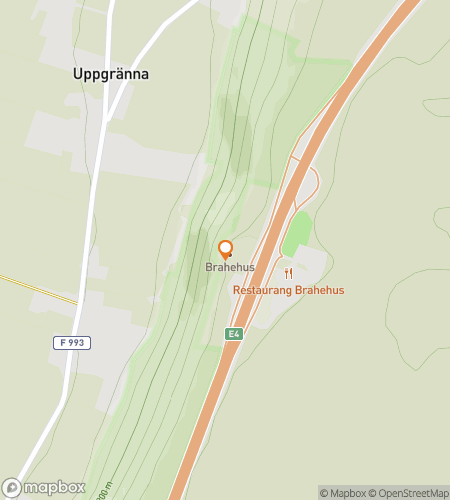 Map of scavenger hunt walking tour for Granna Plans: The Sweet Swedish Quest