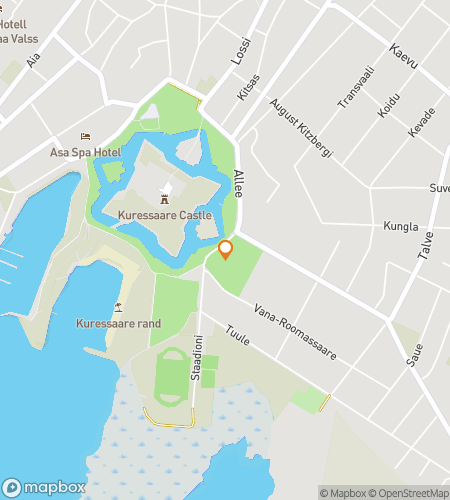 Map of scavenger hunt walking tour for Kuressaare	Scavenger Hunt