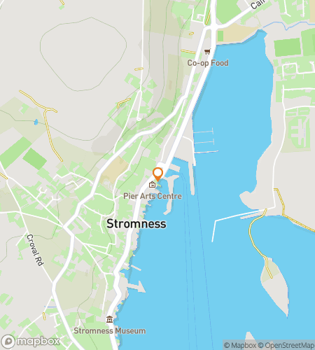 Map of scavenger hunt walking tour for Orkney Island Oddyssey Adventure