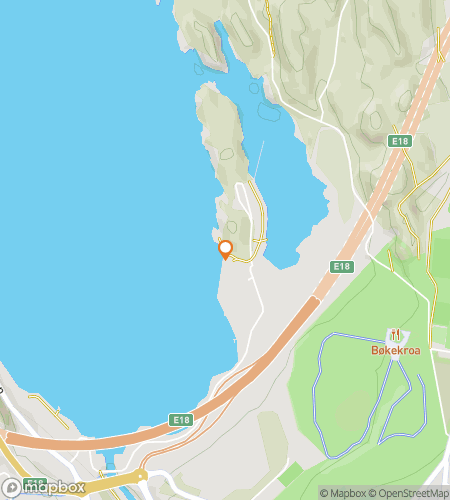 Mappa del tour a piedi con caccia al tesoro per Larvik: Il rifugio costiero della Norvegia