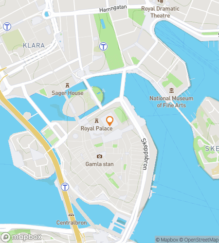 Stockholm Hayalet Avı için hazine avı yürüyüş turu haritası