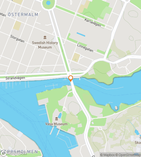 Map of scavenger hunt walking tour for Gods, Gunships & Dancing Queens
