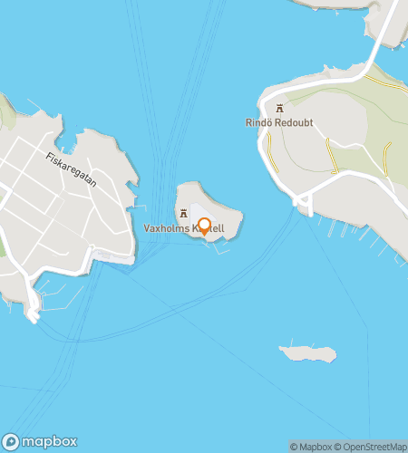 Map of scavenger hunt walking tour for Stock-home Away from Home: The Island Vaxholm Chase