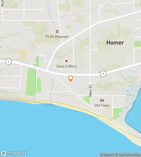 خريطة جولة البحث عن الكنز سيرًا على الأقدام لمغامرة هومر ألاسكا العظيمة: البحث عن الكنز