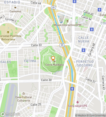 Map of scavenger hunt walking tour for Conquistadores Cache Crusade