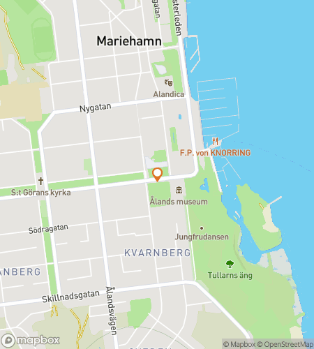 Mapa scavenger hunt proch&aacute;zky pro Marihamn&comma; Finsko&colon; &Aring;land Pride Walking Adventure