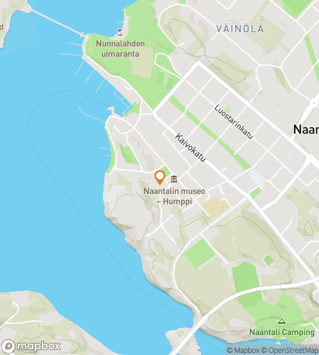 Map of scavenger hunt walking tour for Finn-ished Yet? The Seaside Naantali Chase