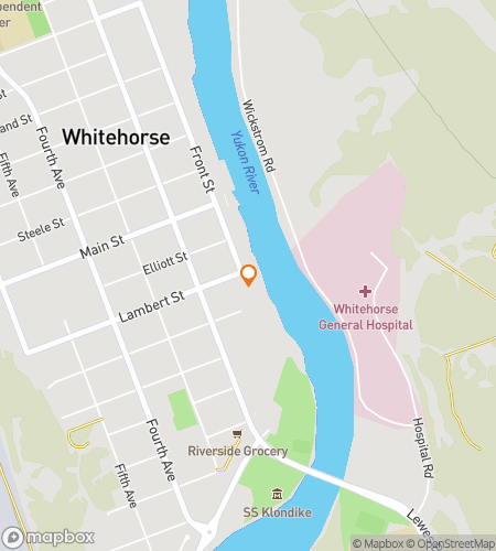 Mapa proch&aacute;zkov&eacute;ho okruhu Whitehorse&colon; Trails to Tales in the Capital