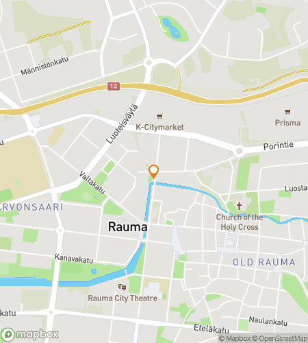 Map of scavenger hunt walking tour for Lace & Lanterns Clue Trail