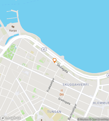 Map of scavenger hunt walking tour for Sculpture, Shore & More