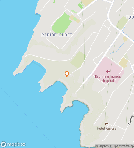 Map of scavenger hunt walking tour for Fjord & Sermitsiaq Sightline Search