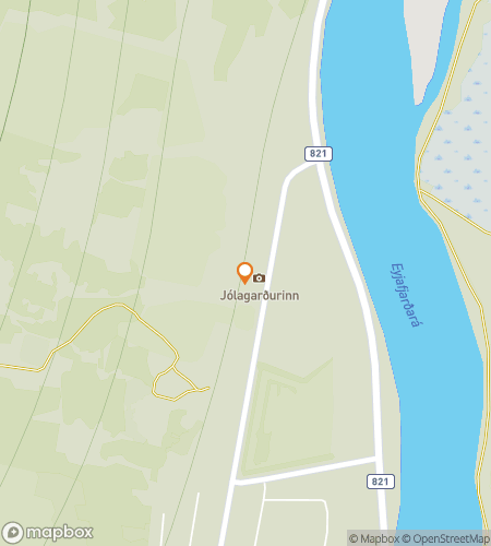 Map of scavenger hunt walking tour for Akureyrarkirkja Steps & Snap Quest