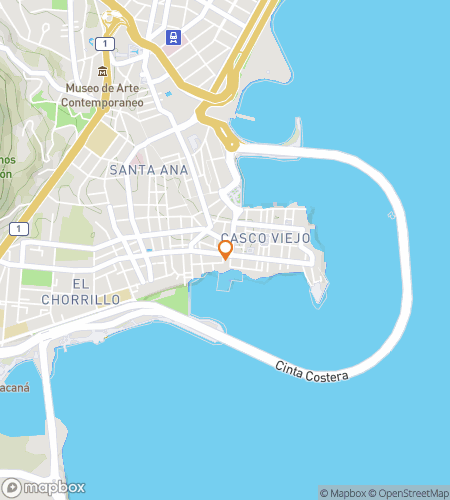 Map of scavenger hunt walking tour for Panamazing Quest: Secrets of the Old Quarter Unlocked