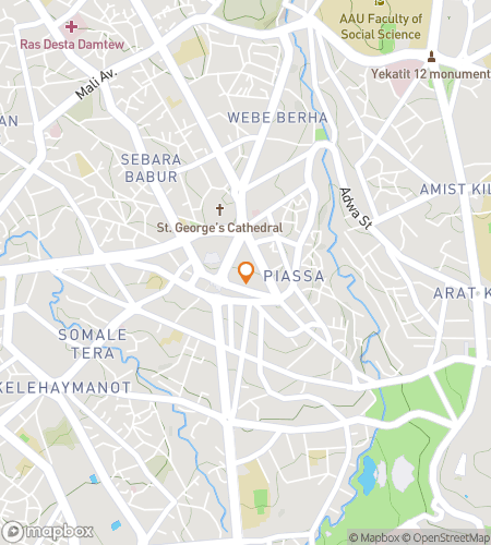 Map of scavenger hunt walking tour for Addis-covery Channel: Unearthing Secrets from Summit to Street