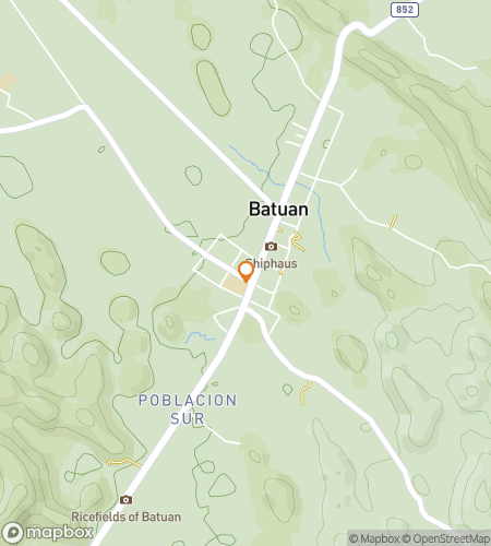 Mappa del tour a piedi con caccia al tesoro per Bohol: Oltre le Colline di Cioccolato