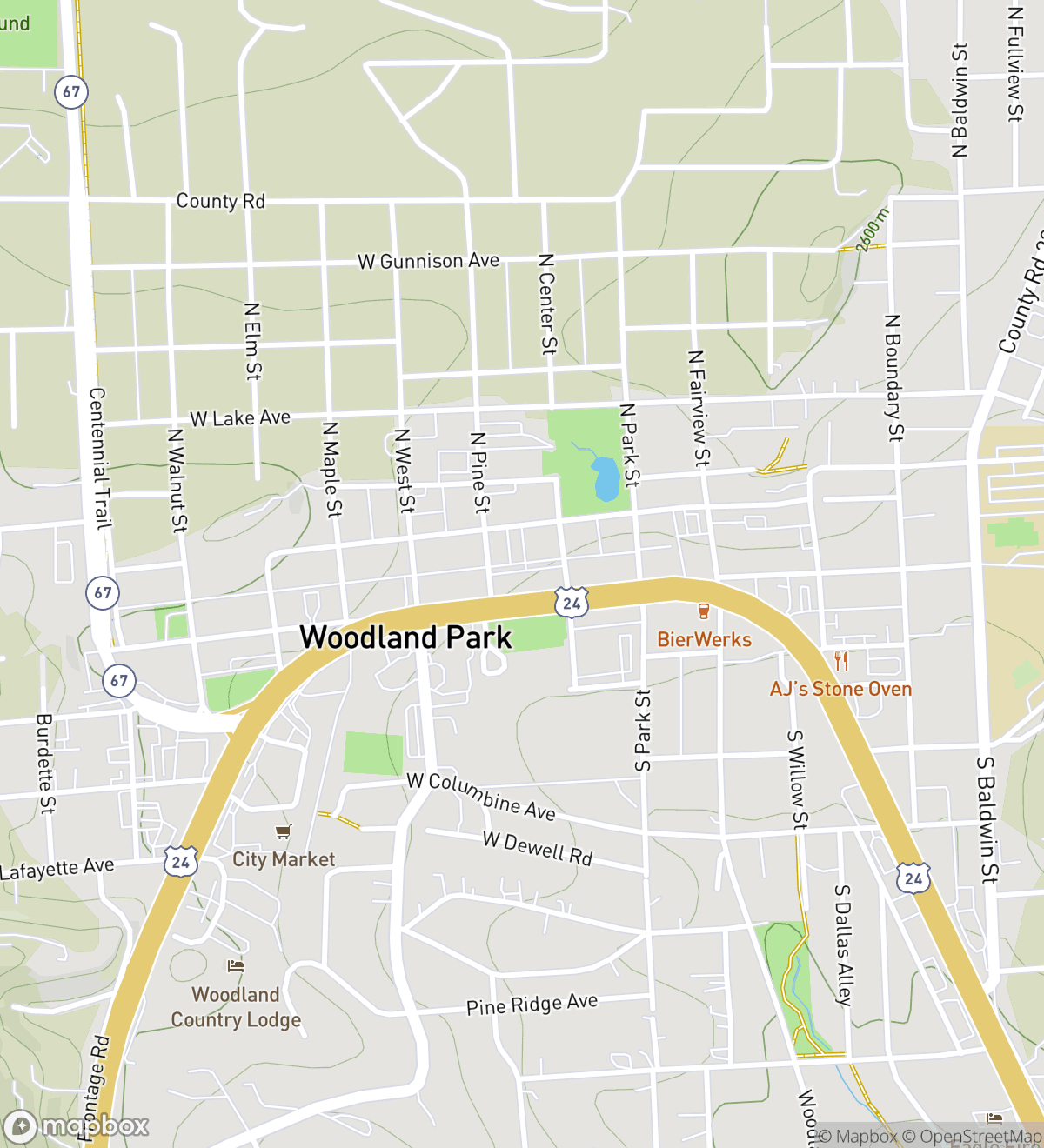 Resouces Mapbox Woodland Park Date Night Scavenger Hunt: Woodland Park Afterburn: The ...