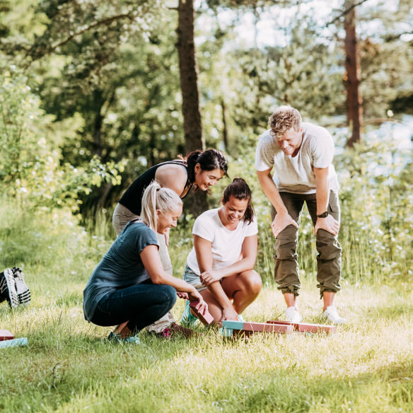 Team building scavenger hunt activity with Let's Roam