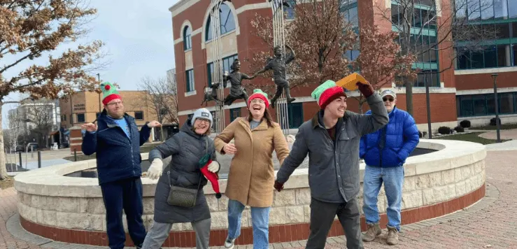 Billeder fra New Bremen Scavenger Hunt